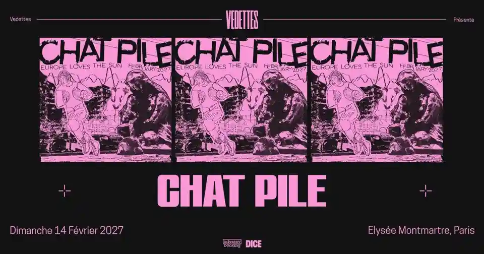 Trupa Chat Pile va concerta la Paris în februarie 2027