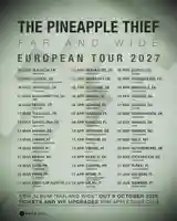 The Pineapple Thief - diverse locații europene - Rennes