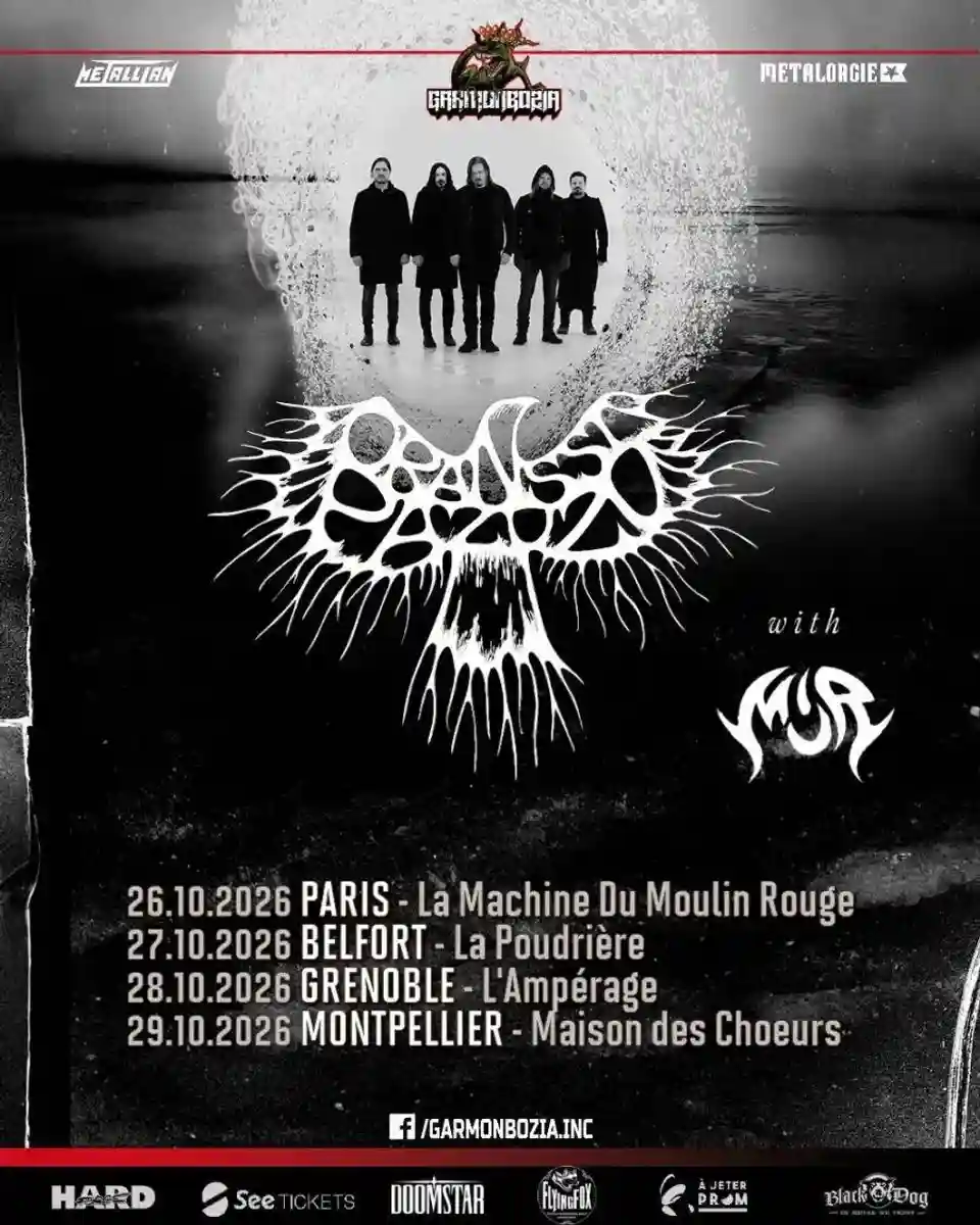 Oranssi Pazuzu va susține un turneu în Franța în luna octombrie