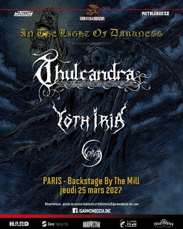 Thulcandra, Yoth Iria și Vorga vor concerta la Paris