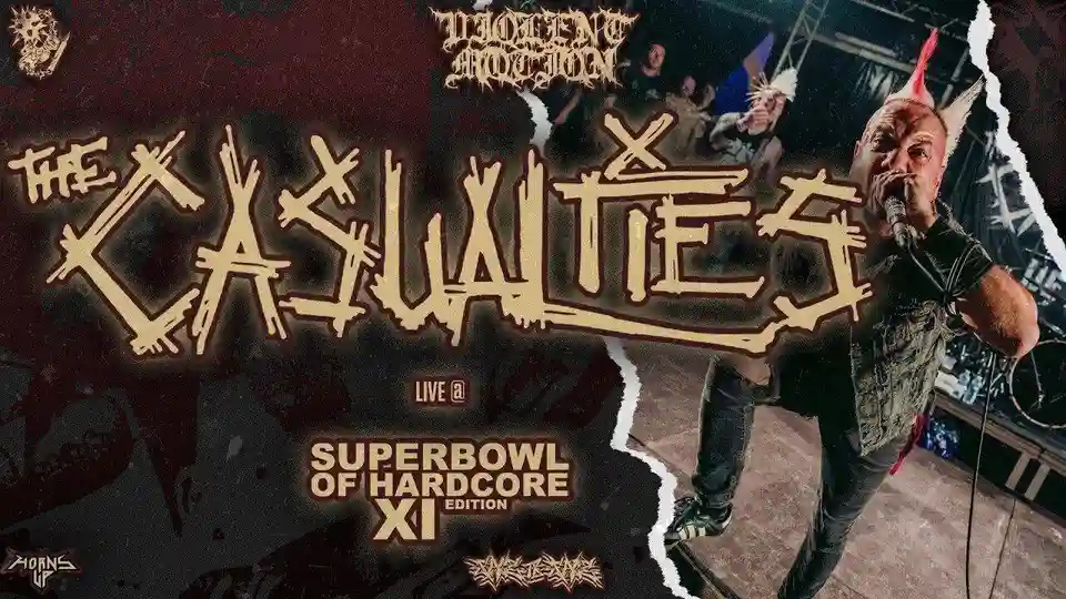 The Casualties în concert la Superbowl of Hardcore