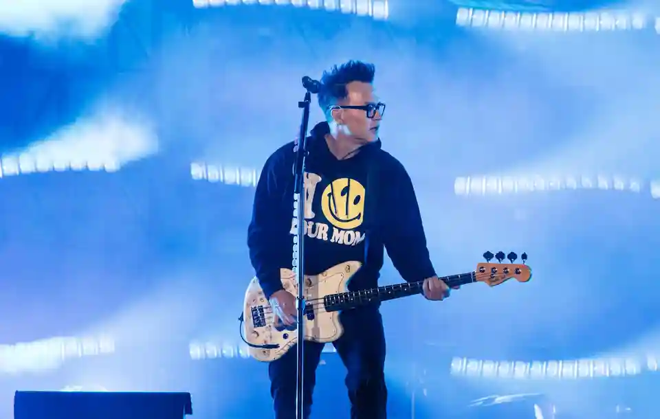 Blink-182 a susținut un concert privat în Coachella Valley