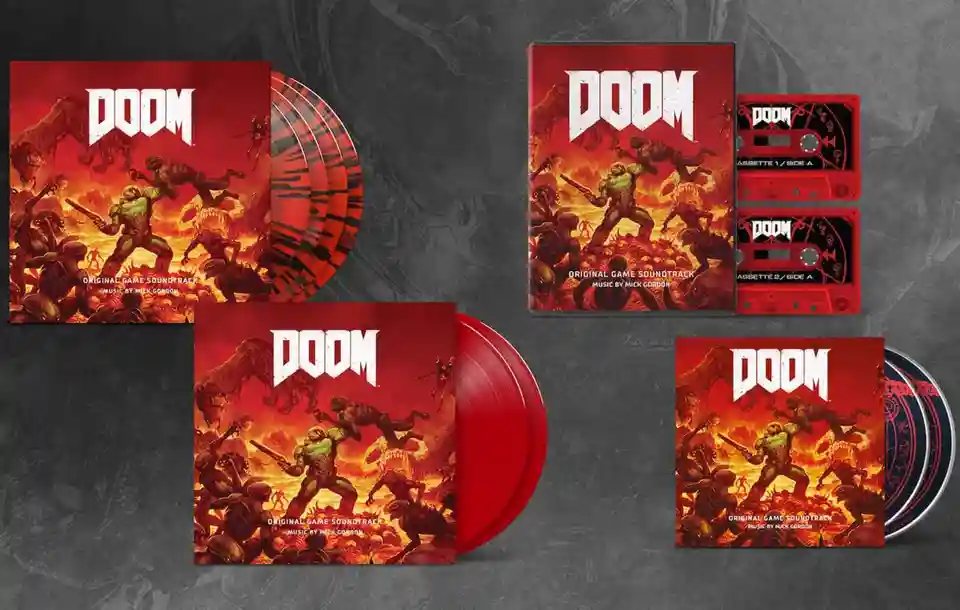 Soundtrack-ul jocului Doom (2016) va fi relansat pe vinil pentru aniversarea de 10 ani