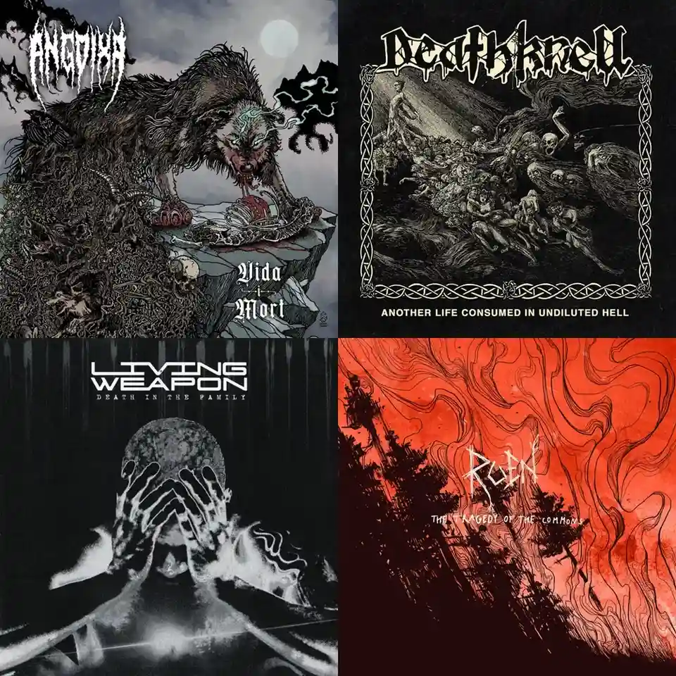 Recomandări muzicale: Albume trecute cu vederea de la Angoixa și Death Knell
