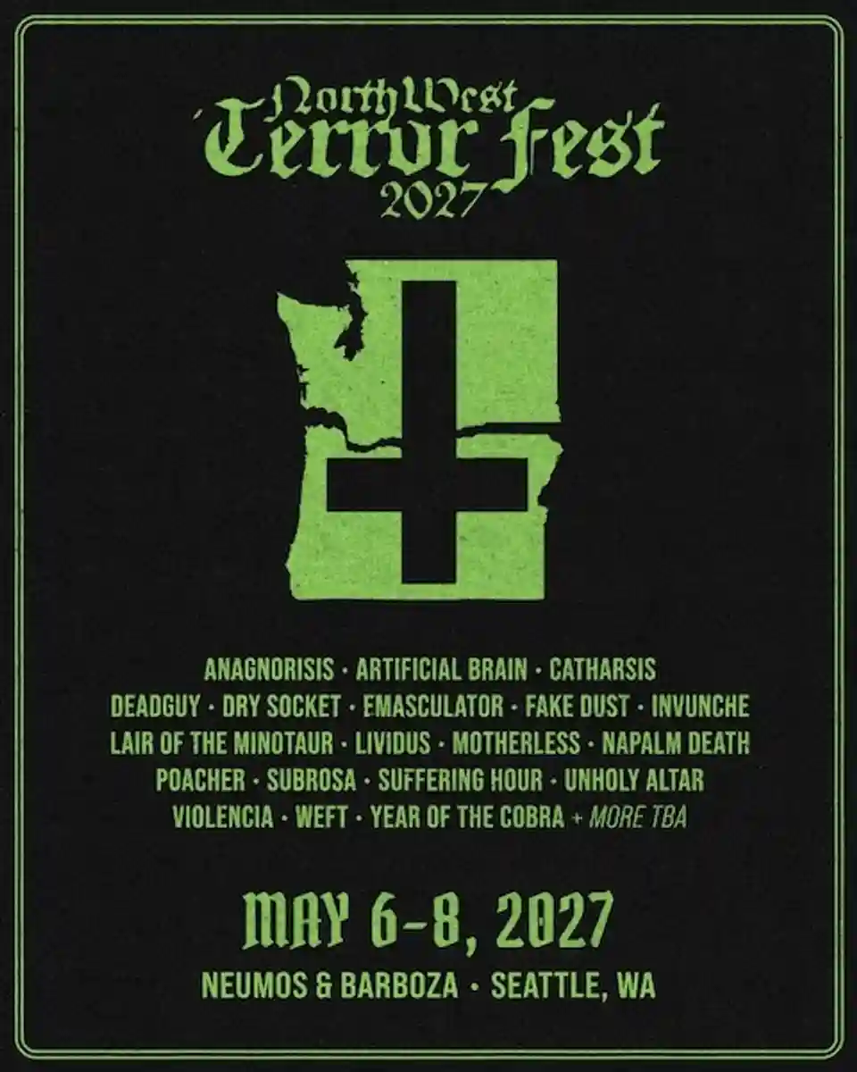 Northwest Terror Fest 2027: Prima rundă de trupe confirmate și punerea în vânzare a biletelor