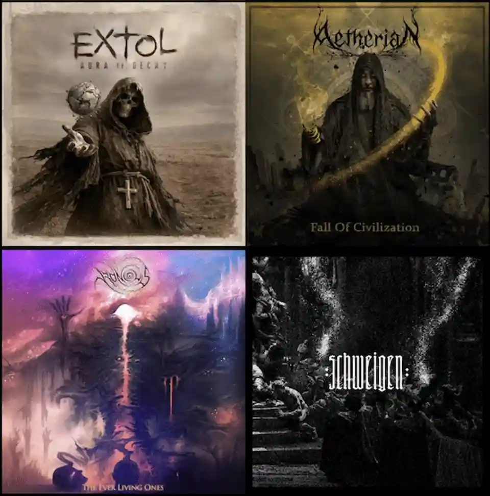 Noutăți discografice de la Extol, Aetherian, Aronious și Nidare