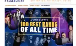 Consequence a publicat un clasament al celor mai bune 100 de trupe din istorie
