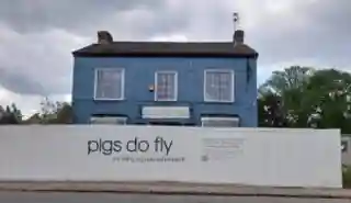 Situația pub-ului Flying Pig din Cambridge, asociat cu Pink Floyd