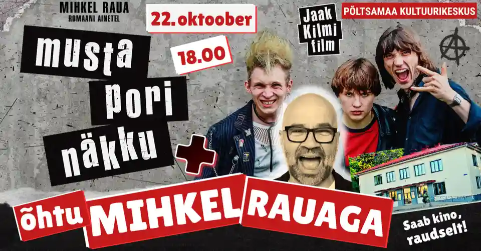 Eveniment special cu Mihkel Raud la Põltsamaa pe 22 octombrie 2026