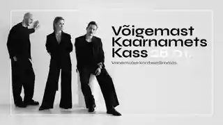 Evelin Võigemast, Jonas Kaarnamets și Peedu Kass concertează pe 28 ianuarie 2027