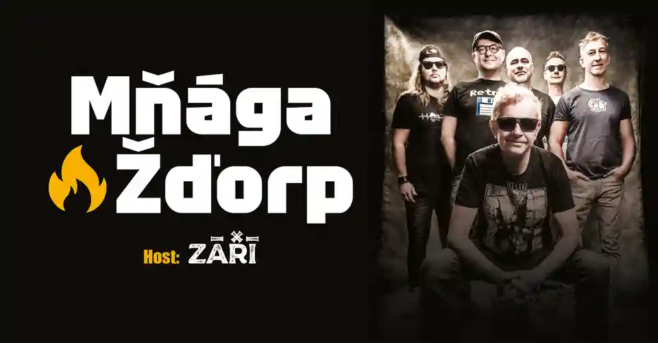 Concertul trupei Mňága a Žďorp la Masters of Rock Café din Zlín