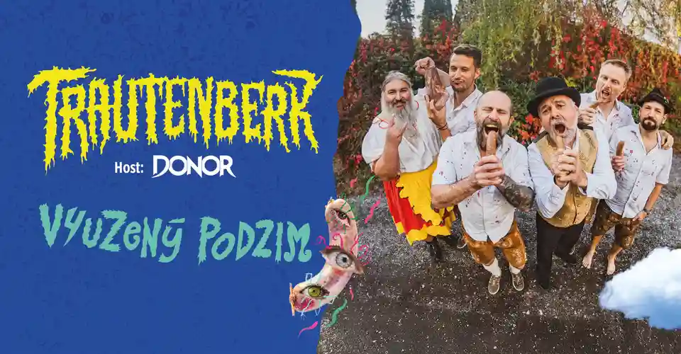 Trupa Trautenberk concertează în Zlín în cadrul turneului Vyuzený podzim