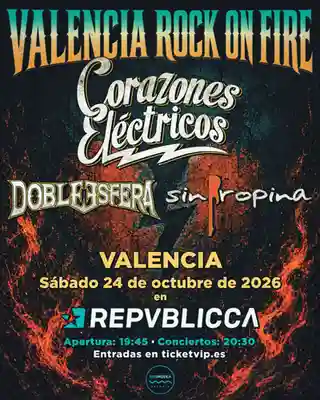 Valencia Rock on Fire