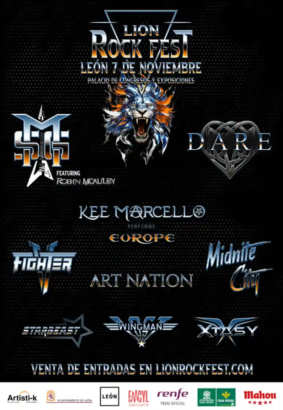 Festivalul LION ROCK FEST 2026 are loc pe 7 noiembrie la León
