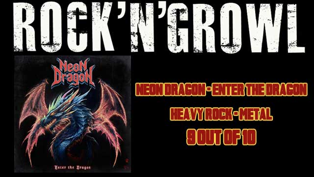 Recenzie: Neon Dragon lansează single-ul „Enter The Dragon” cu Ronnie Romero