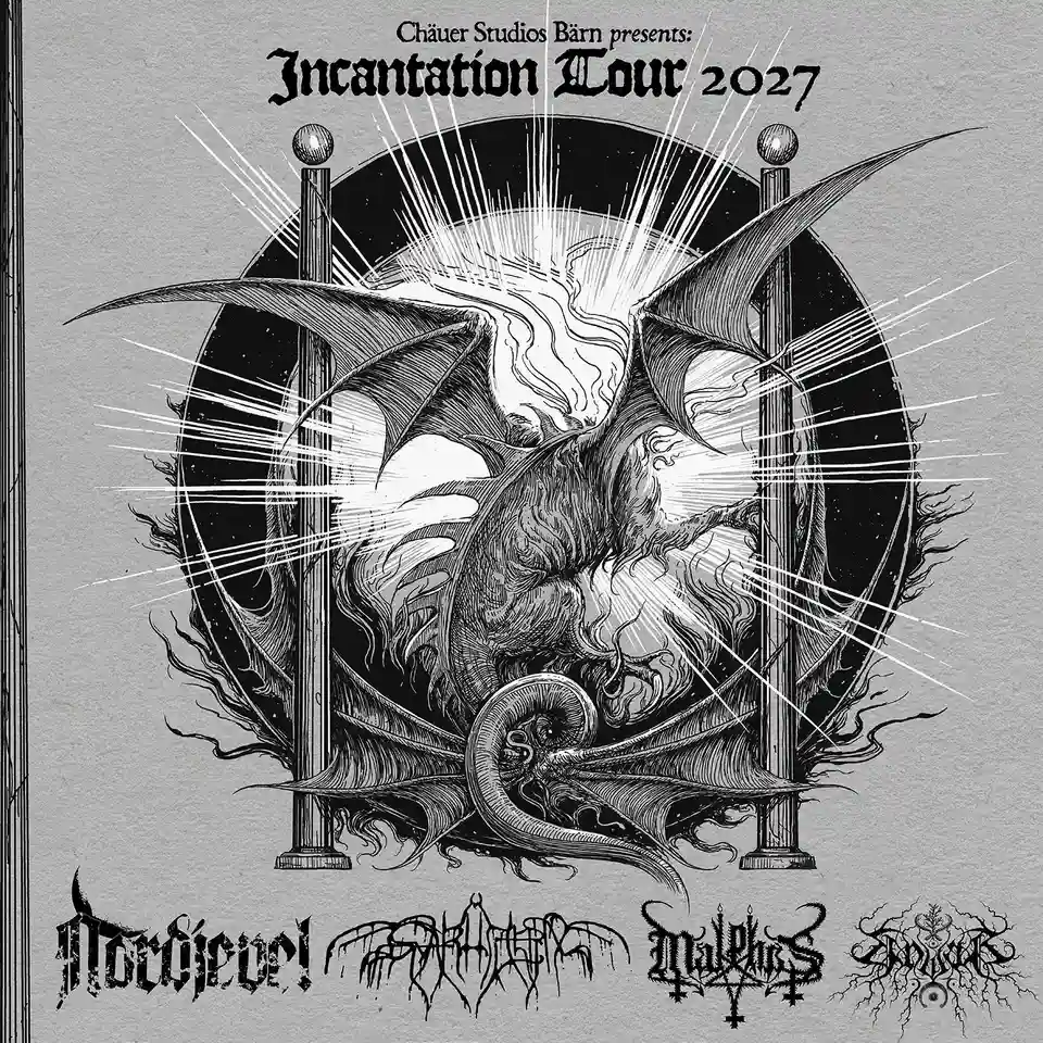 Nordjevel semnează cu Season of Mist și anunță turneul Incantation 2027