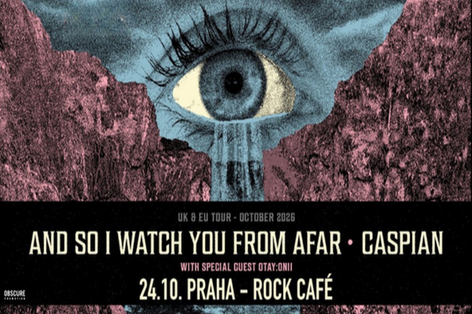 And So I Watch You From Afar și Caspian vor concerta la Praga în octombrie 2026