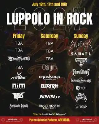 Festivalul Luppolo In Rock 2027 anunță trupele Emperor, Samael și alți invitați