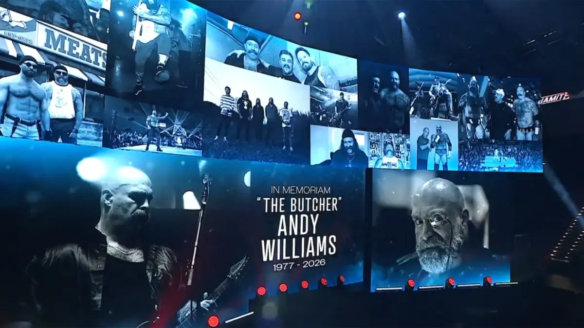 AEW a adus un omagiu regretatului muzician și wrestler Andy Williams