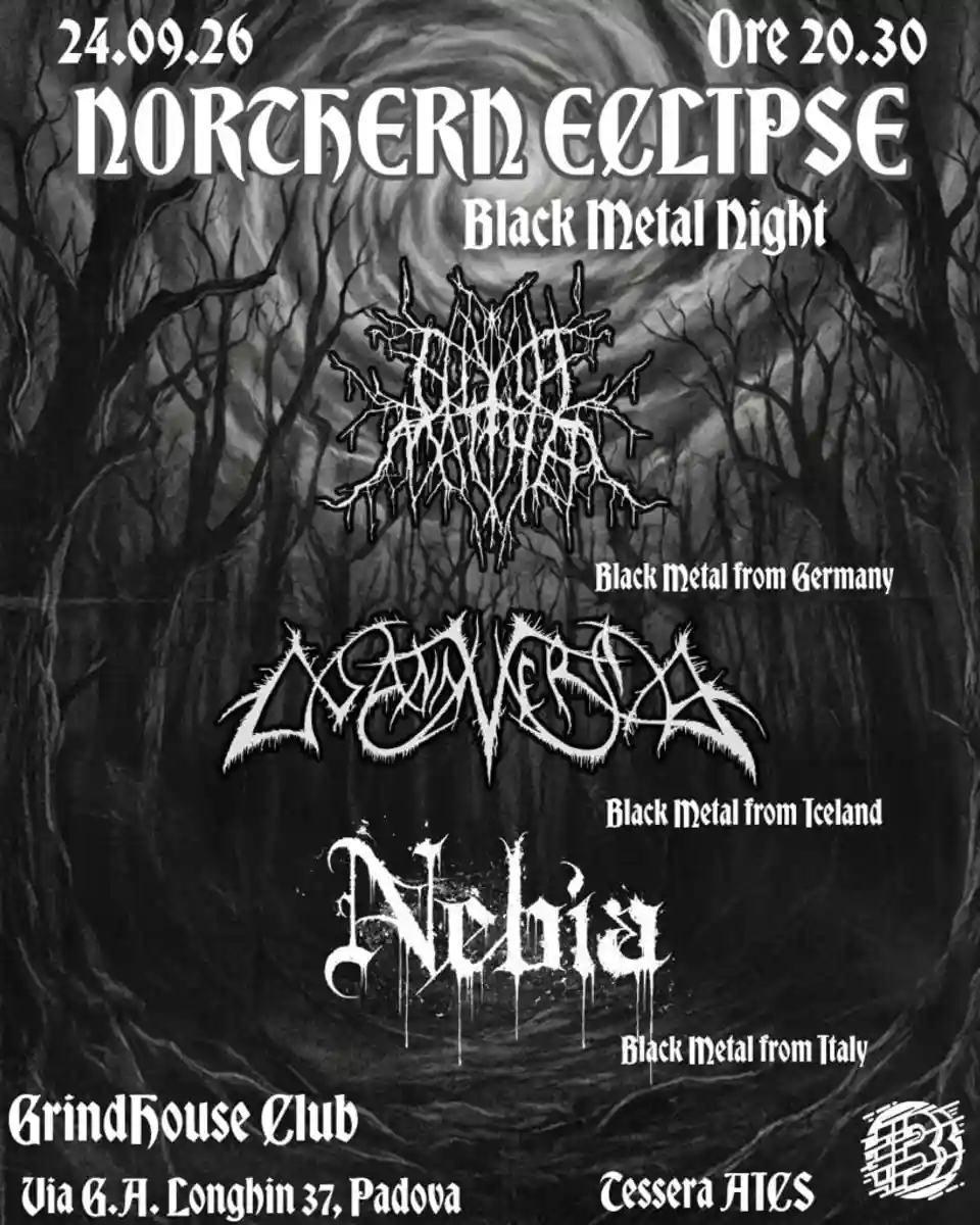 Evenimentul Northern Eclipse Black Metal Night anunță line-up-ul cu Gleichmacher cap de afiș