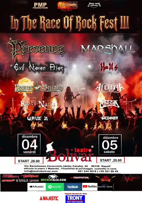 In The Race Of Rock Fest III