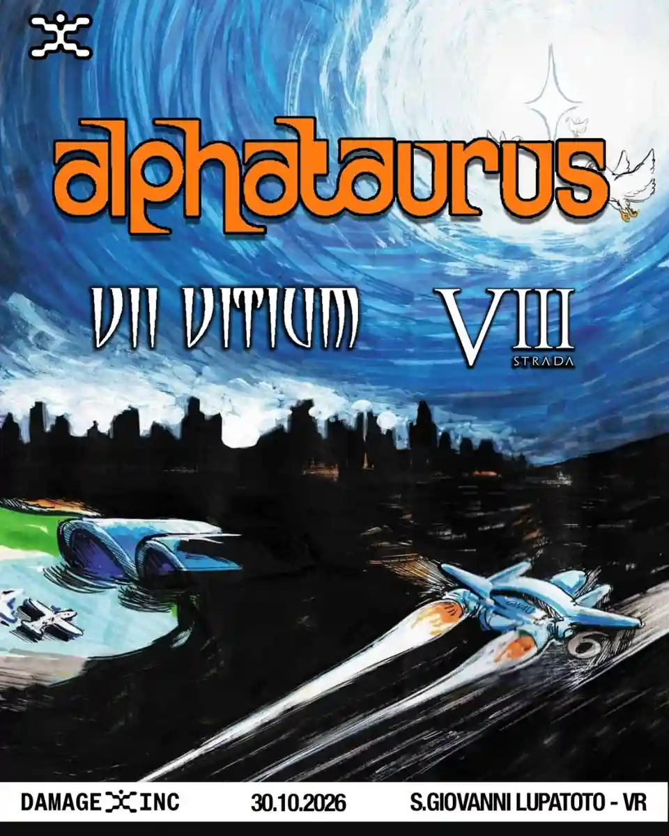 VIII Strada, Alphataurus și VII Vitium concertează în San Giovanni Lupatoto