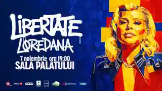 Loredana prezintă spectacolul „Libertate” la Sala Palatului