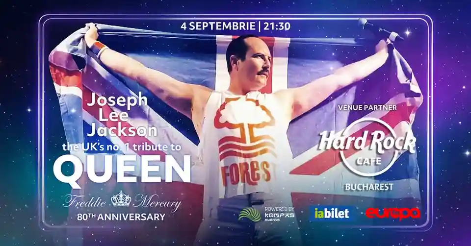 Eveniment tribut Freddie Mercury la Hard Rock Cafe București