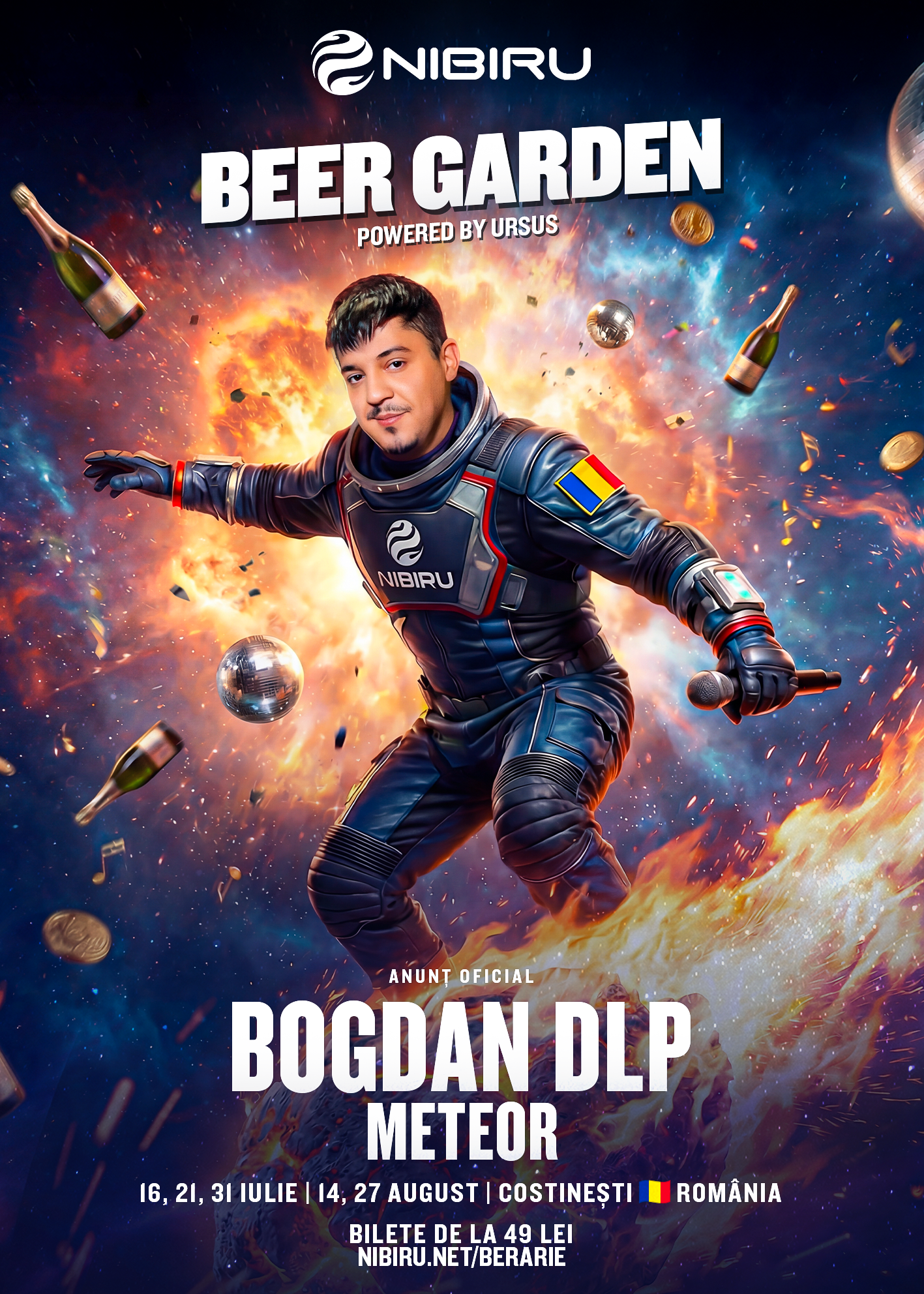 BDLP concertează la Nibiru Beer Garden pe 21 iulie