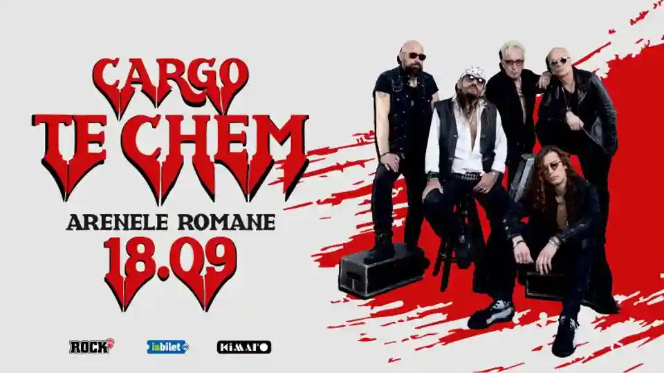 Cargo concertează la Arenele Romane pe 18 septembrie