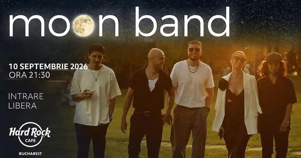Moon Band concertează la Hard Rock Cafe