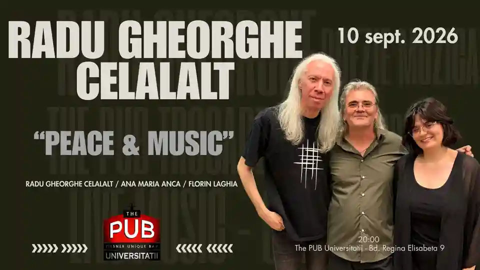 Concert Radu Gheorghe Celălalt la The Pub Universității