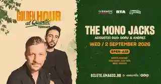 Doru și Andrei (The Mono Jacks) susțin un concert acustic în Quantic