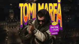 Tomi Marfă concertează la Terasa Flex din Arad